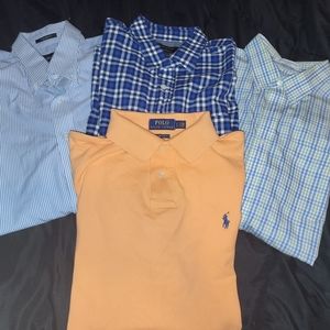 Men's shirts - ORANGE POLO NO LONGER PART OF THE BUNDLE